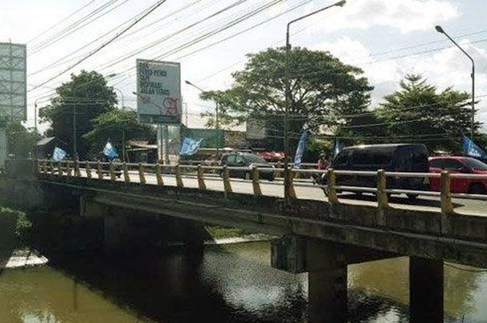Jembatan Lembupeteng Tulungagung yang akan ditutup mulai pada Senin (03/08/2020) hingga dua bulan ke depan