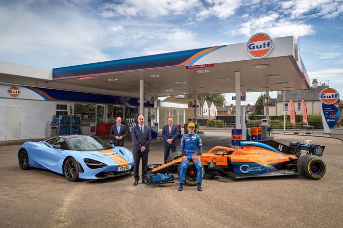 Tim McLaren F1 mendapatkan sponsor baru yaitu produsen minyak ternama Gulf Oil untuk F1 Inggris 2020 dan seterusnya.