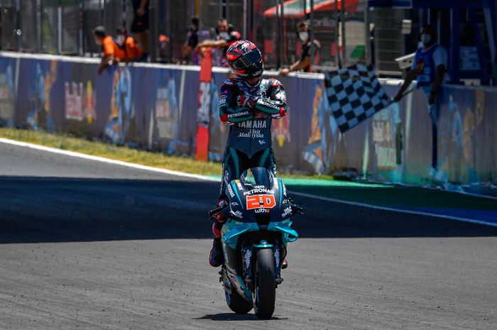 Fabio Quartararo memenangkan seri MotoGP Spanyol dan MotoGP Andalusia 2020 