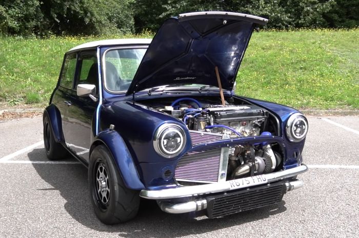 Modifikasi MINI Cooper cangkok mesin Honda