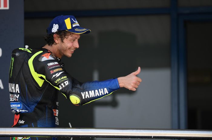 Valentino Rossi di MotoGP Andalusia 2020 menjawab keraguan Razlan Razali