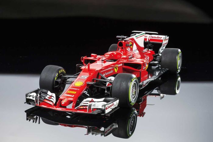 Suka Nonton Balapan F1? Miniatur Ferrari SF70H Lansiran Tamiya Ini Cocok Buat Dikoleksi