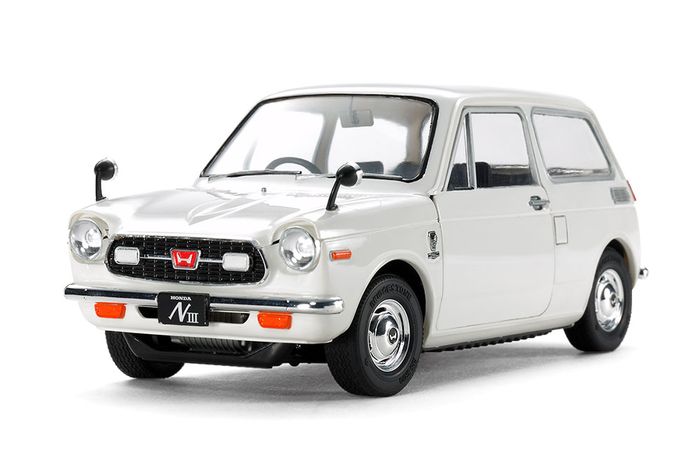 OtoToys Honda N360 rakitan Tamiya yang bisa jadi koleksi pencinta otomotif.