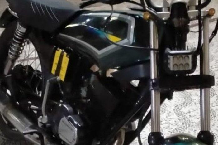 Yamaha RX King yang digondol maling saat pagi hari