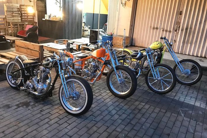 Spring Legacy Garage, bengkel custom asal Bekasi yang punya ciri khas 