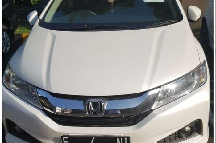 Honda City 1.5 E CVT Tahun 2016 yang bakal dilelang Kantor Pelayanan Pajak Pratama Ciawi dengan perantaraan Kantor Pelayanan Kekayaan Negara dan Lelang (KPKNL) Bogor