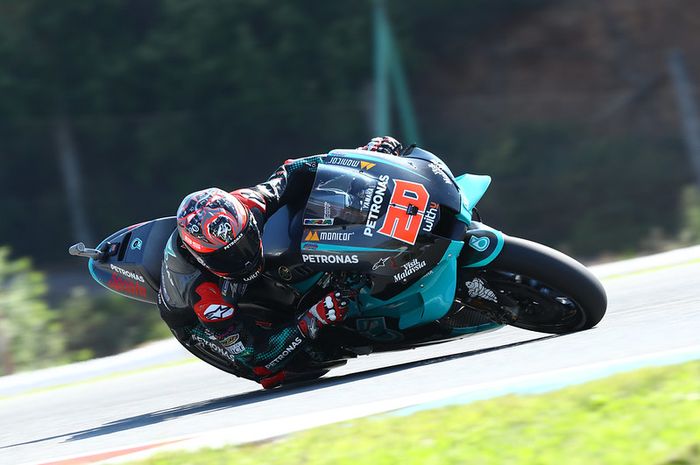 Fabio Quartararo merasa aneh dengan kondisi sirkuit Brno