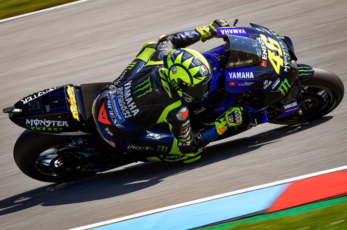 Valentino Rossi harus puas di posisi 12 FP2 MotoGP Ceko 2020 (7/8).