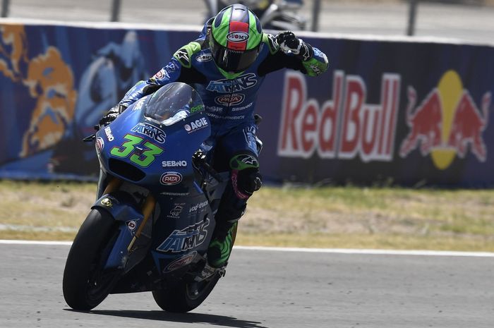 Enea Bastianini menang Moto2 Ceko 2020