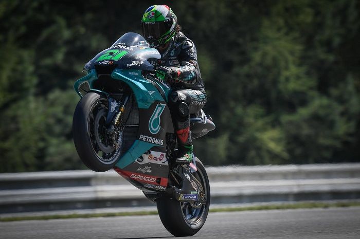 Franco Morbidelli raih podium di MotoGP Ceko
