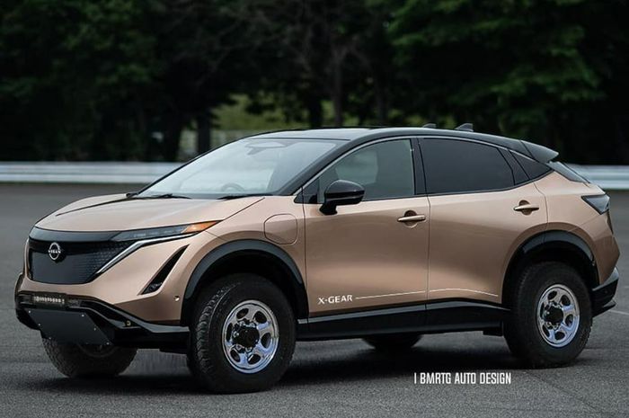 Modifikasi digital Nissan Ariya 