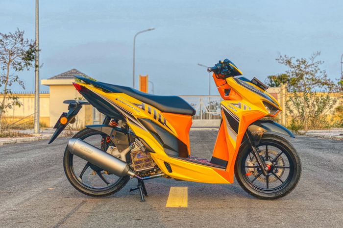 Modifikasi Honda Vario 150 bertampang stylish