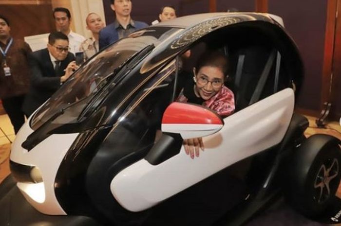 Susi Pudjiastuti buka loker 2020, ternyata punya koleksi kendaraan banyak