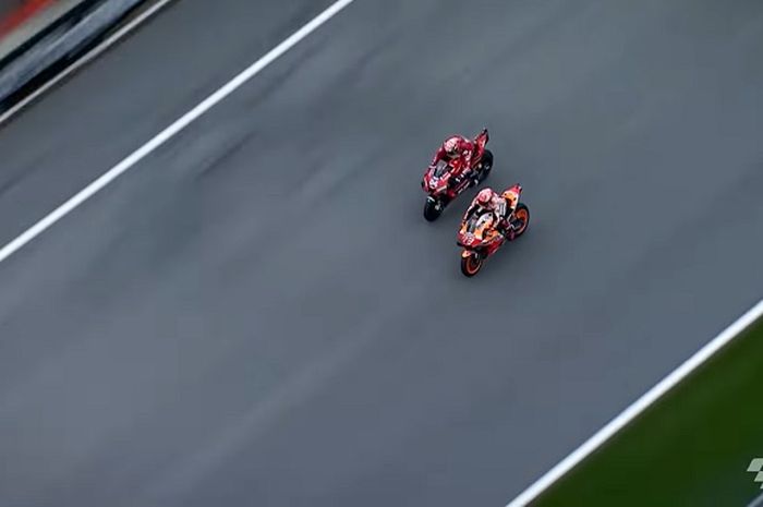 Sebelum jadi saksi perhelatan MotoGP Austria 2020, Sirkuit Red Bull Ring sempat menjadi tempat pertarungan Marc Marquez dan Andrea Dovizioso.