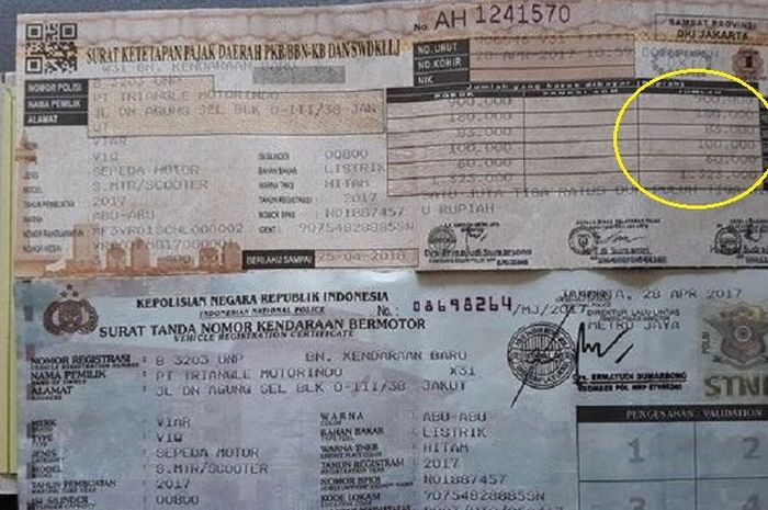 Perpanjang STNK bayar pajak tahunan mendadak sampai jutaan, begini penjelasannya