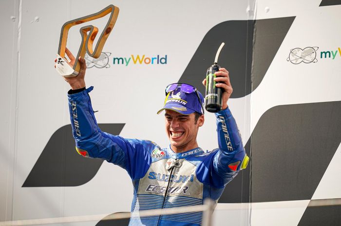 Joan Mir sukses raih podium ke-2 di MotoGP Austria 2020