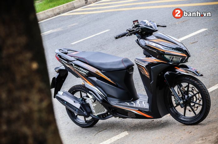 Modifikasi Honda Vario 150 simpel elegan