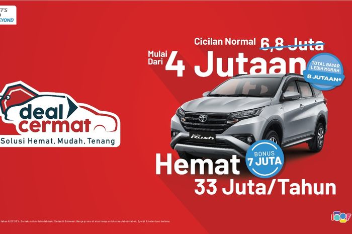 Program Deal Cermat Toyota yang akan hadir di IOOF 2020