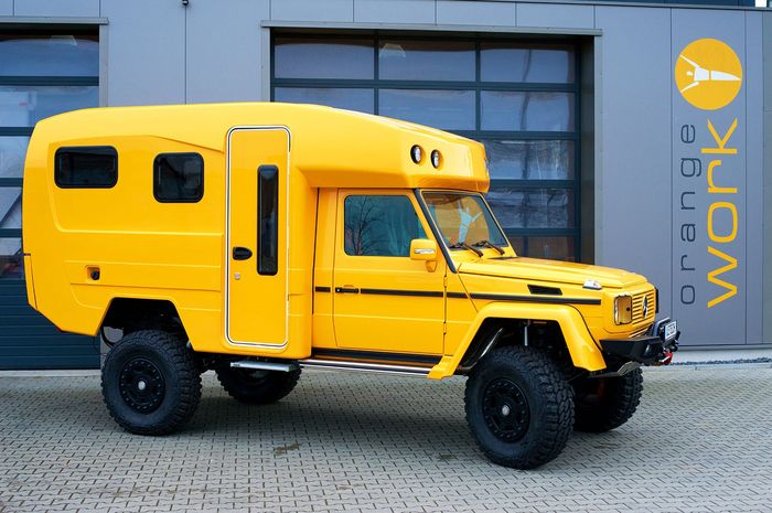 Mercedes-Benz G-CLass garapan Orange Work, disulap jadi rumah berjalan