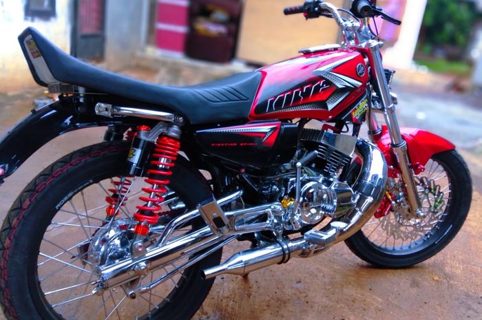 Yamaha RX-King milik pelanggan asal Bangka Belitung yang dimodif di Bajay Motor