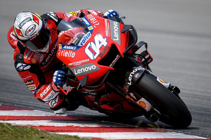 Andrea Dovizioso tercepat di Warm-Up MotoGP Stiria 2020 usai kalahkan Joan Mir