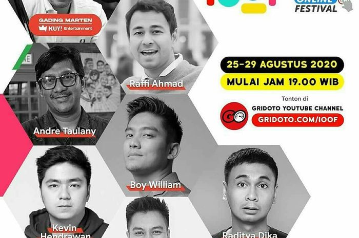 IOOF 2020 kedatangan artis papan atas Indonesia.