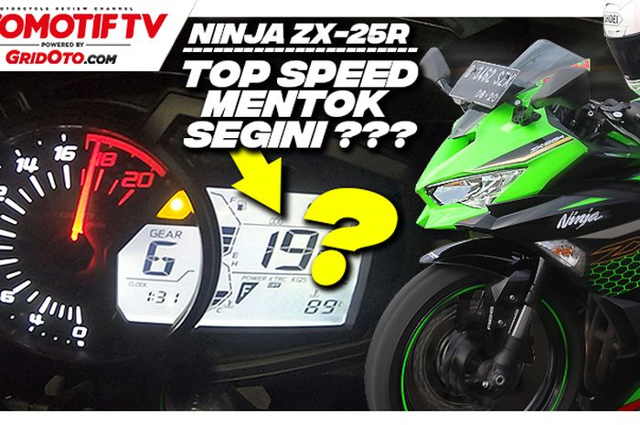 TOP Speed Kawasaki Ninja ZX-25R