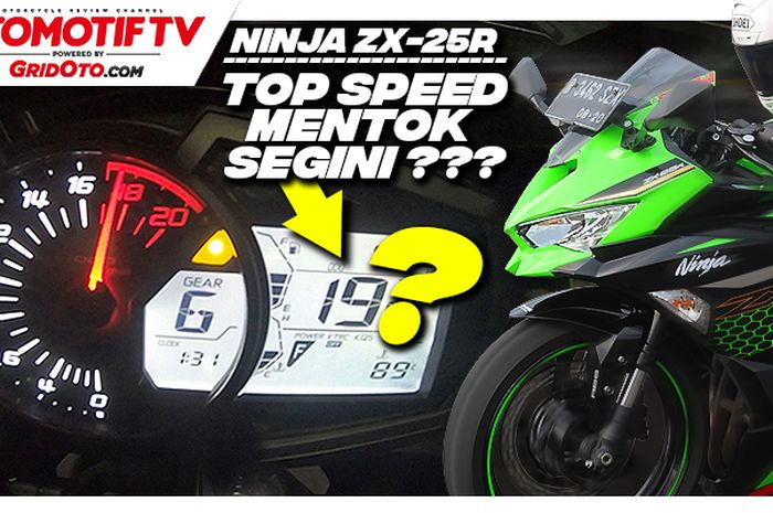 TOP Speed Kawasaki Ninja ZX-25R