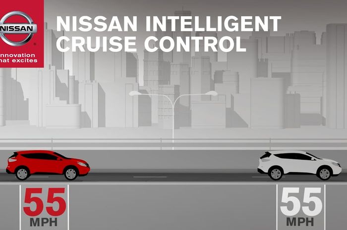 Nissan akan memperkenalkan teknologi Intelligent Cruise Control mereka di segmen Car Tech Update IOOF 2020 hari ini, bisa atur jarak secara otomatis!