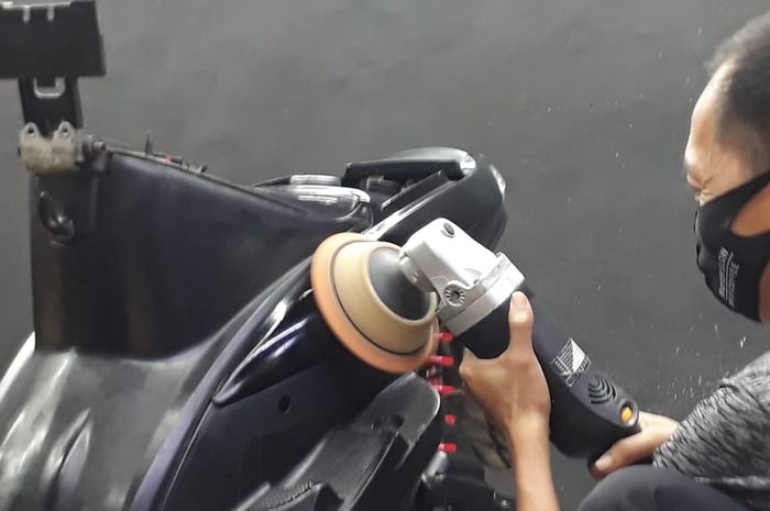 Proses detailing Yamaha Mio