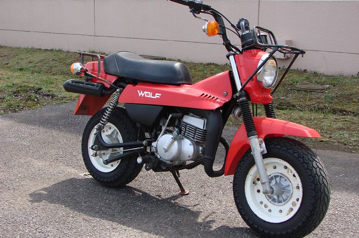 begini tampilan mini bike bernama Serigala atau Suzuki Wolf 50