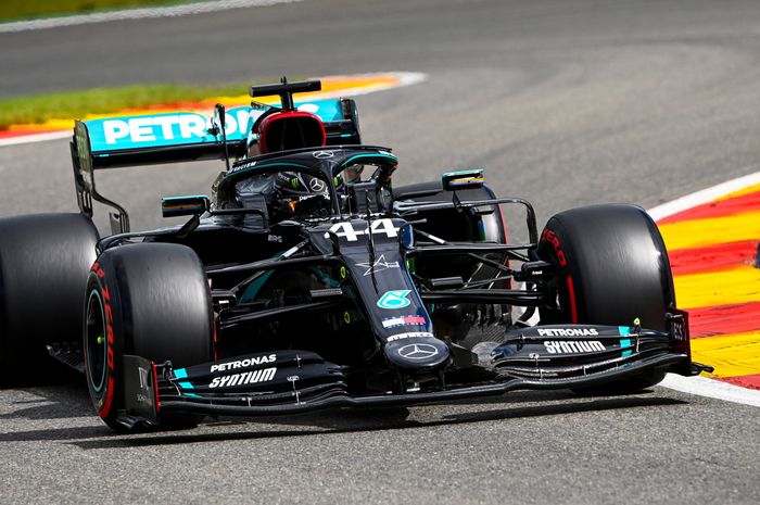 Lewis Hamilton tercepat di FP3 F1 Belgia 2020