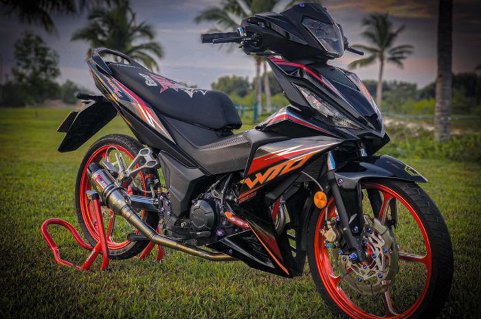 Modifikasi Honda Supra GTR 150