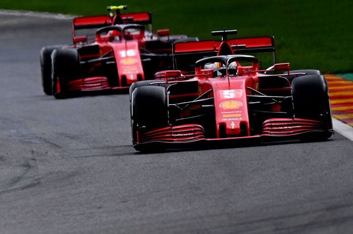 Pada balapan F1 Belgia 2020, Ferrari cetak rekor terburuk dalam sedekade terakhir