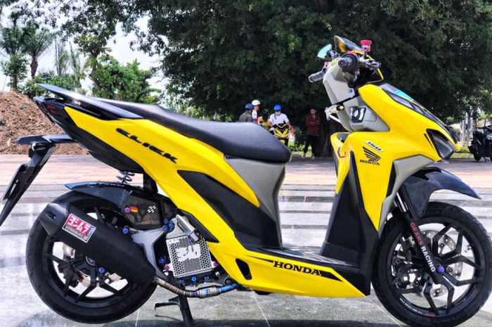 Modifikasi Honda Vario 150 mirip BMW S1000RR