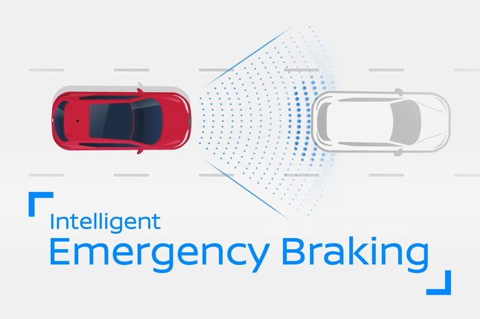 Yuk mengenal lebih dalam soal teknologi Intelligent Emergency Braking dari Nissan, bisa bikin mobil ngerem sendiri untuk menghindari tabrakan.