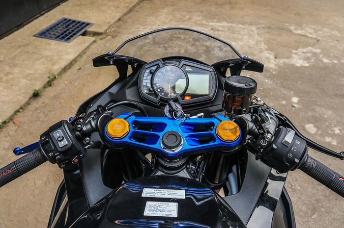 triple clamp ninja 250 fi