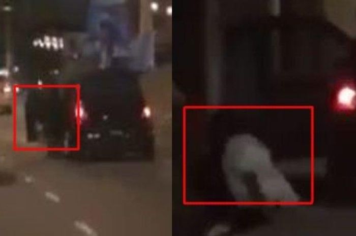  Viral video pertengkaran pasangan suami istri di dalam mobil yang nyaria mencelakakan para pengguna jalan. Terjadi di sepanjang jalan Dr Lim Chwee Leong, Pulau Pinang, Malaysia. 