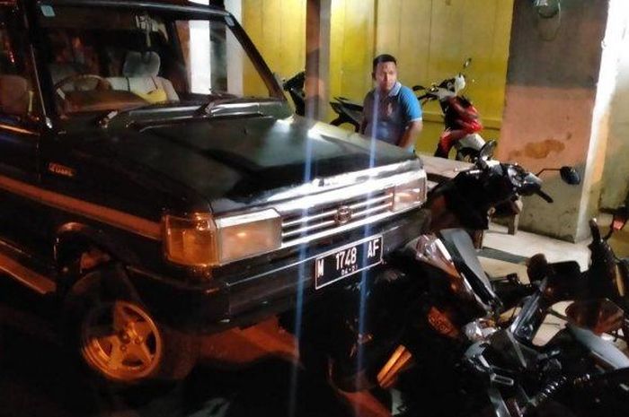 Kecelakaan beruntun Honda Jazz tumbuk Toyota Kijang Super, terpental hantam Honda BeAT dan Supra di Pamekasan, Madura