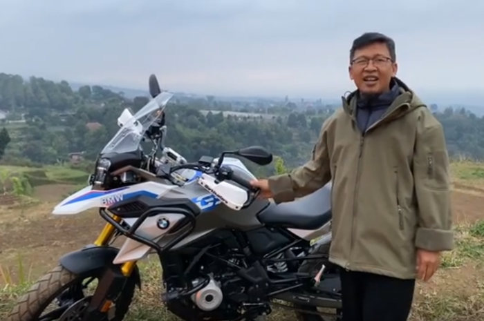 Aa Gym Lelang Motor BMW G 310 GS untuk Bangun Masjid dan Pesantren di Bandung