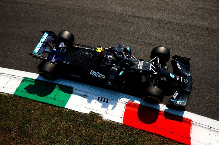 Valtteri Bottas singkirkan Lewis Hamilton di penghujung FP1 F1 Italia (4/9)