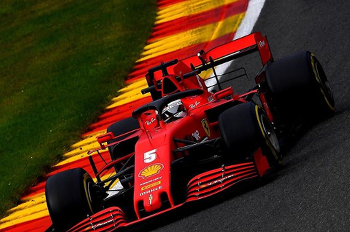 Jelang F1 Italia 2020, Sebastian Vettel keluhkan mobil Ferrari sulit dikendalikan.
