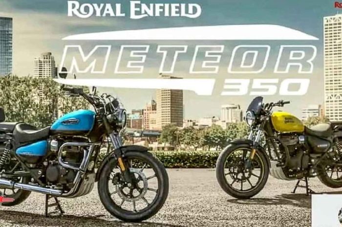 Terbongkar spek mesin Royal Enfield Meteor 350, motor retro baru dijual Rp 30 Jutaan