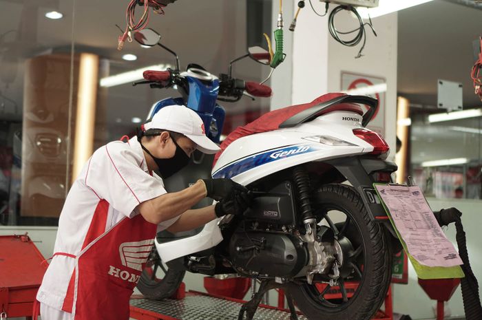 Momen Harpelnas, ada diskon servis motor Honda di AHASS nih