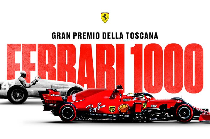 Tim Ferrari akan pakai livery spesial untuk peringati balapan ke-1000