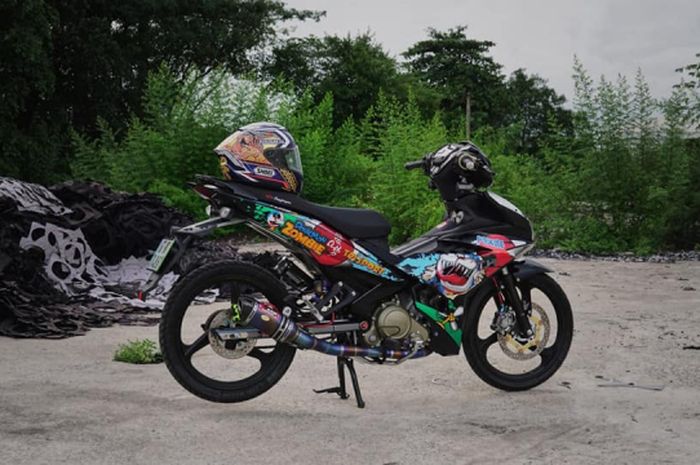Modifikasi Yamaha MX King 150 yang menarik