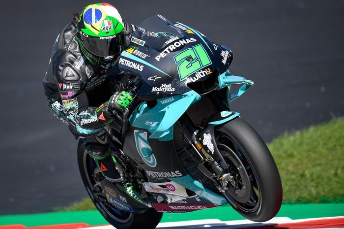 Franco Morbidelli sabet podium satu di kampung halamannya sendiri, MotoGP San Marino 2020.