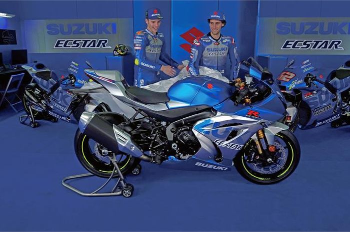rayakan ulang tahun Ke-100, Suzuki GSX-R1000R 100th Anniversary Edition diluncurkan dengan livery MotoGP