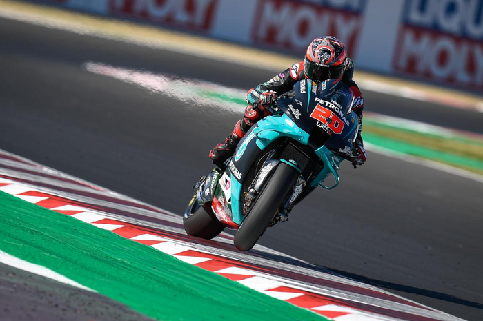 Fabio Quartararo tercepat di FP4 MotoGP San Marino 2020