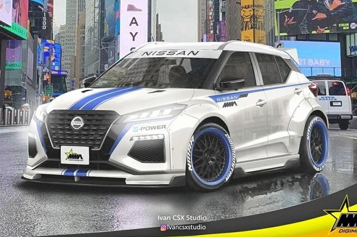 Modifikasi Digital Nissan Kicks 